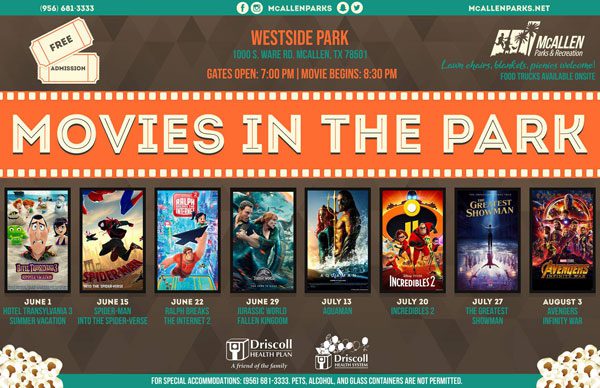 MoviesInThePark | Explore McAllen