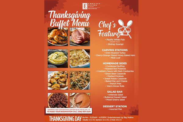 Thanksgiving EmbassySuites | Explore McAllen