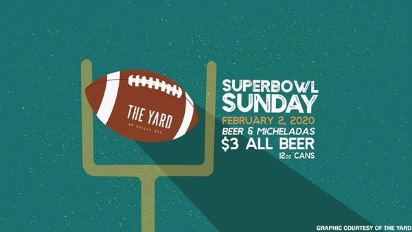 The Yard Super Bowl Watch Party II | Explore McAllen