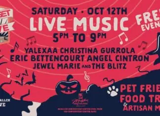October 11th, 12th, and 13th: The McAllen Halloween Festival, Sunset Live Outdoor Concert Series, and More Things to do in McAllen!