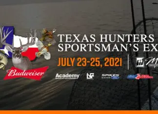 The 30th Annual Texas Hunters & Sportsman’s Expo from July 23rd Through the 25th The 30th Annual Texas Hunters & Sportsman’s Expo from July 23rd Through the 25th