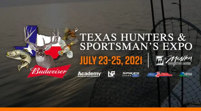 The 30th Annual Texas Hunters & Sportsman’s Expo from July 23rd Through the 25th
