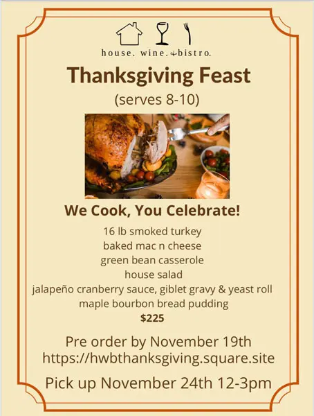 turkey on table for Thanksgiving