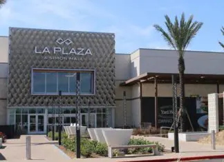 La Plaza Mall McAllen stores entrance.