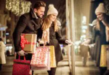 Holiday shopping at McAllen Stores