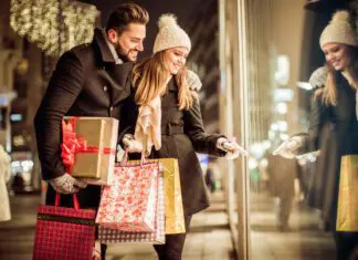 Holiday shopping at McAllen Stores