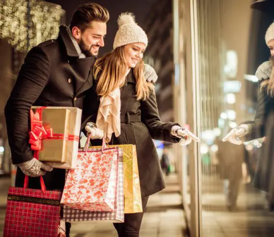 Holiday shopping at McAllen Stores