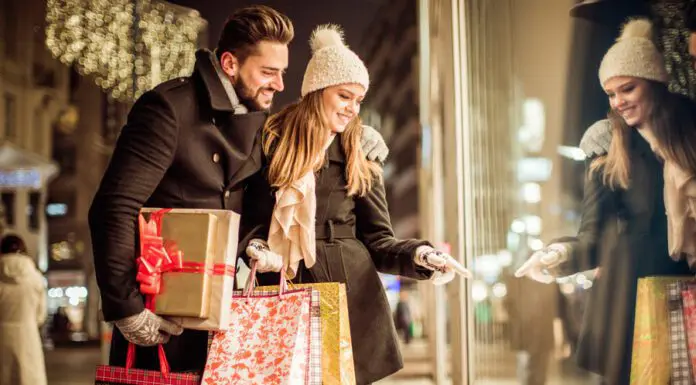 Holiday shopping at McAllen Stores