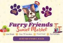 Join Us for April’s Furry Friends Sunset Market!