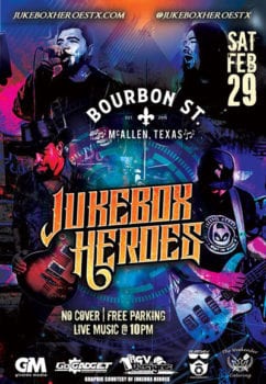 Jukebox Heroes at Bourbon St. Grill 2.29.2020 | Explore McAllen