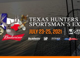 The 30th Annual Texas Hunters & Sportsman’s Expo from July 23rd Through the 25th
