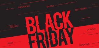The Words Black Friday for McAllen Shopping
