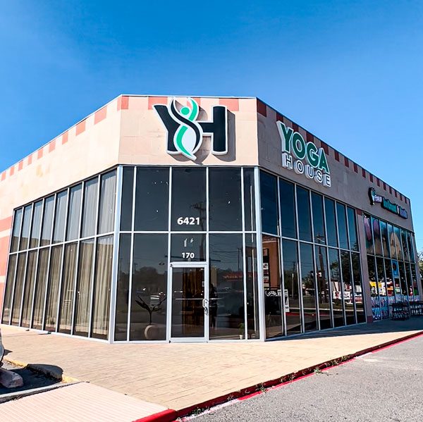 Tall Yoga House Building located on 17th street.