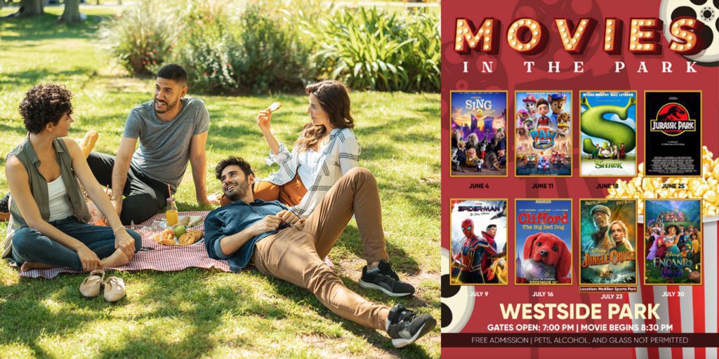 Visit Our Parks in McAllen to Catch a Movie! Explore McAllen
