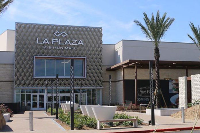 La Plaza Mall McAllen stores entrance.