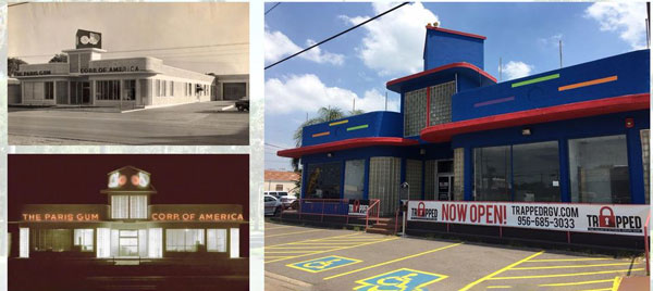 A renovated historical building in McAllen Texas