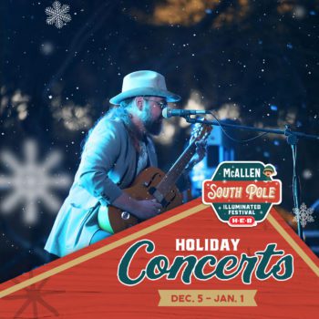 Holiday musician in concert at McAllen south pole festival