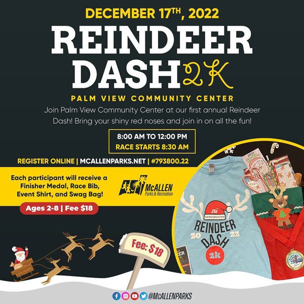 reindeer dash. | Explore McAllen