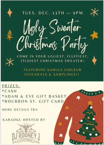 ugly sweater party | Explore McAllen