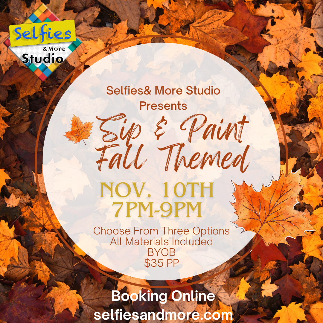 Sip Paint Fall Themed | Explore McAllen