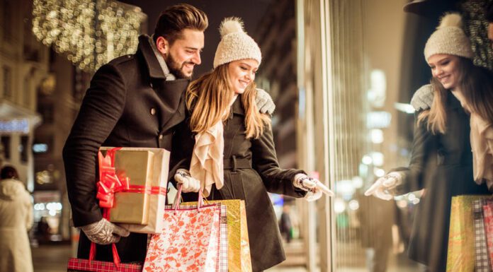 Holiday shopping at McAllen Stores