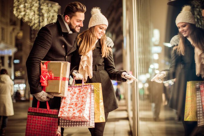 Holiday shopping at McAllen Stores