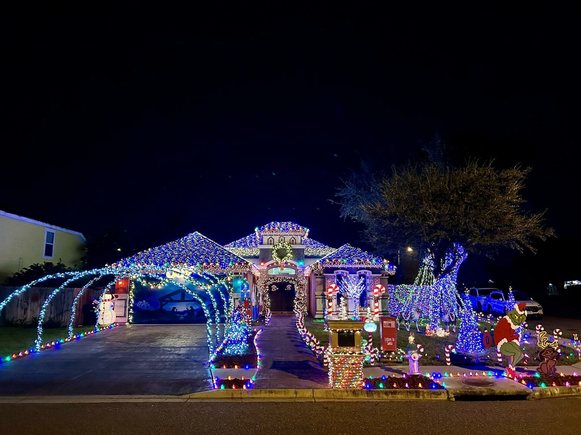 McAllen Christmas Light & Holiday Map