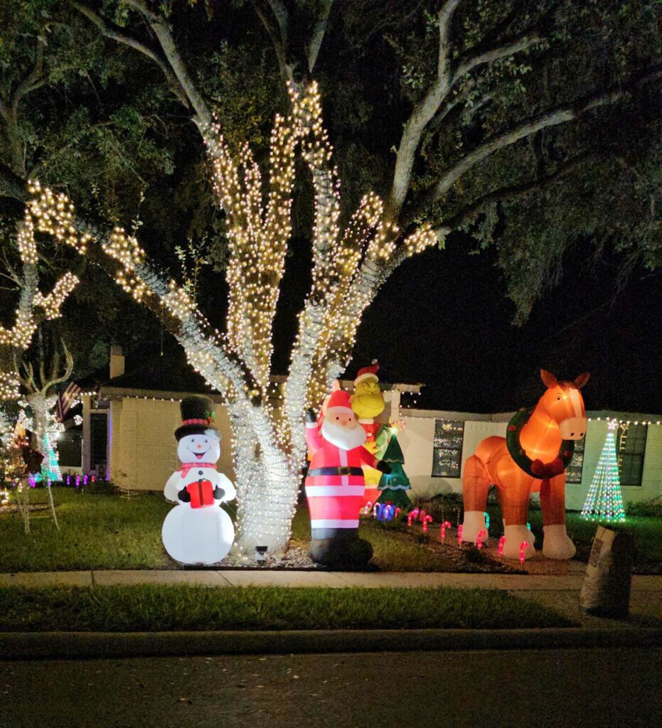 McAllen Christmas Light & Holiday Map