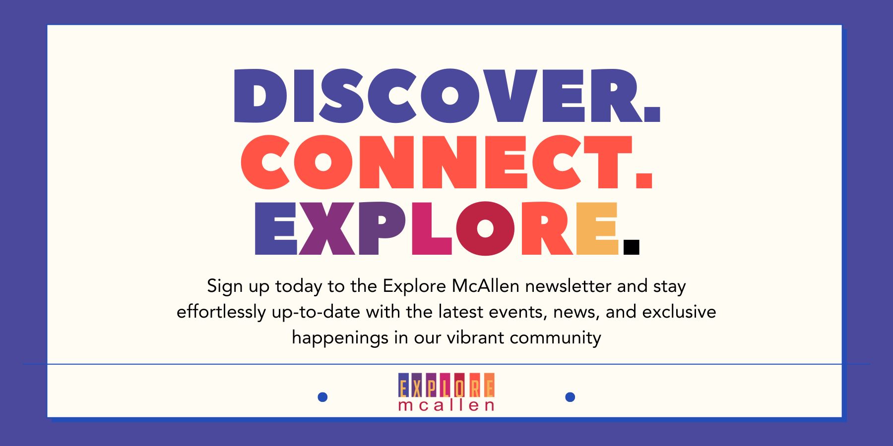 signup | Explore McAllen